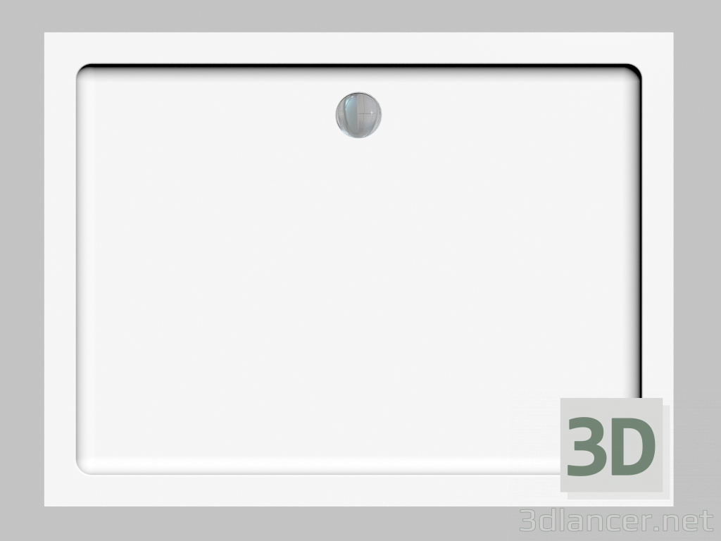3D Modell Die Palette ist rechteckig 90x120 cm Minimal (KTN 043B) - Vorschau