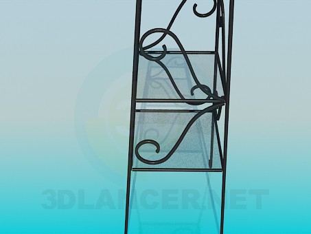 modelo 3D Dejar de lado - escuchar modelo 3D Dejar de lado - escuchar