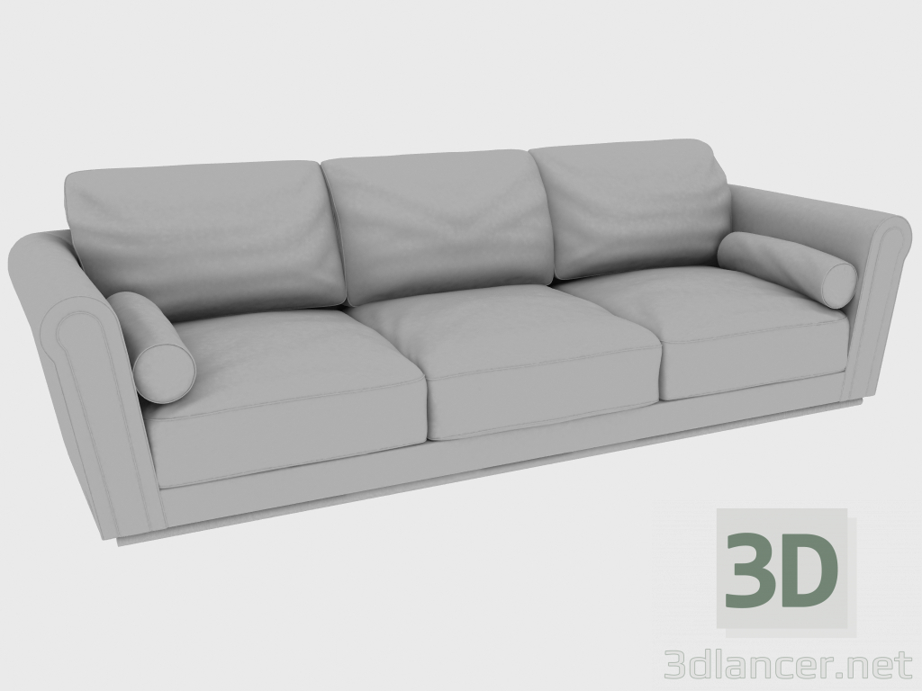 3D Modell Sofa PAUL SOFA (310x113xH88) - Vorschau