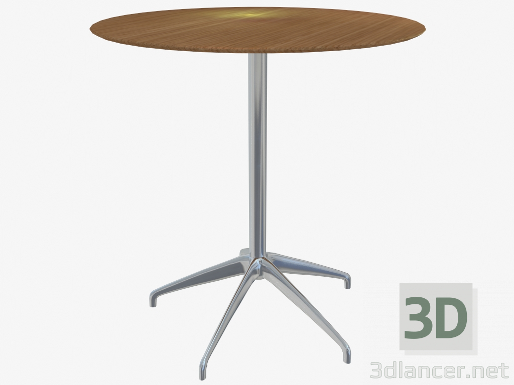 modello 3D Tavolino (rovere 70x73) - anteprima