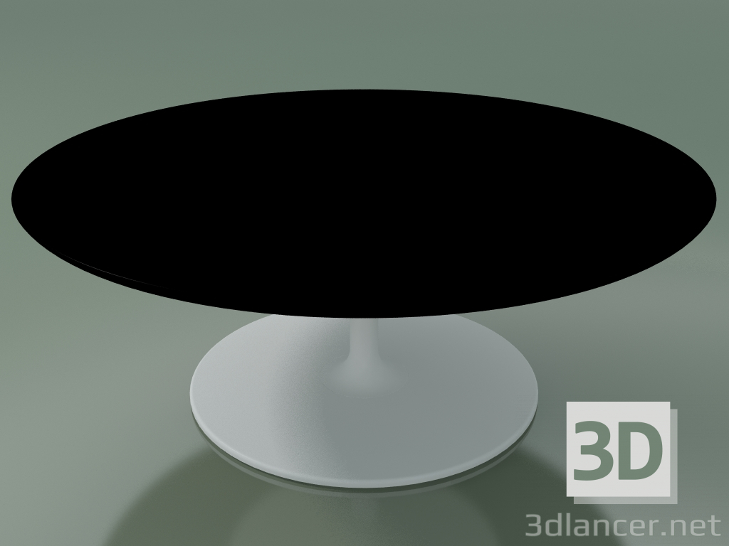 3d model Coffee table round 0721 (H 35 - D 90 cm, F02, V12) - preview
