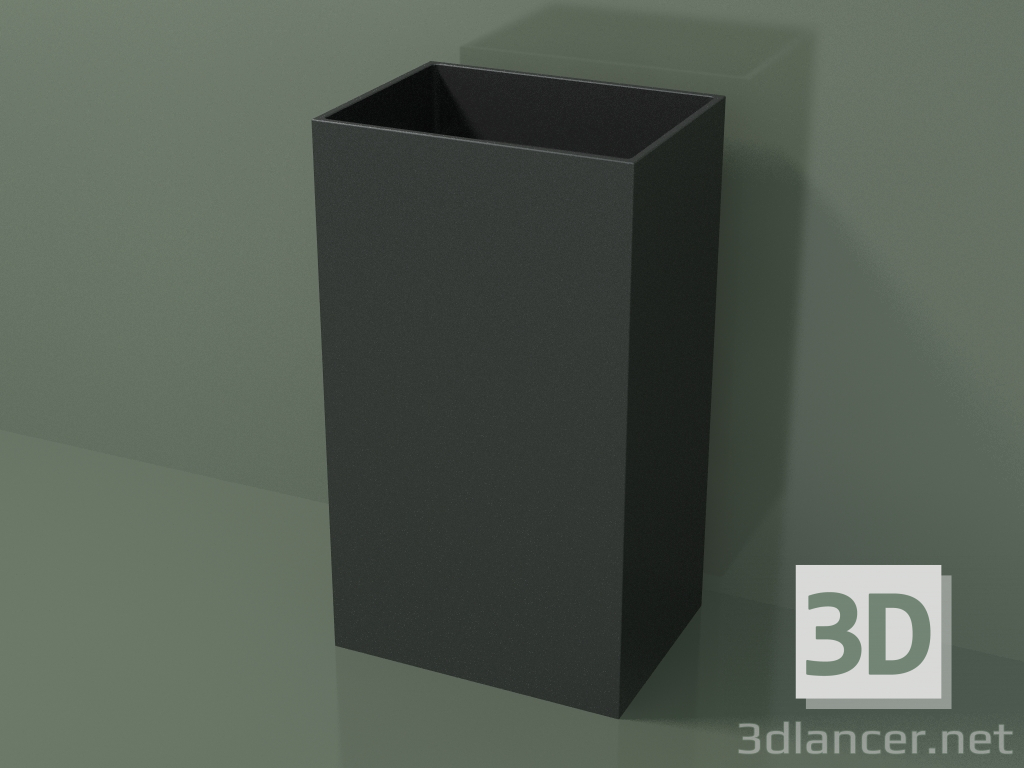 3D Modell Standwaschbecken (03UN26101, Deep Nocturne C38, L 48, P 36, H 85 cm) - Vorschau