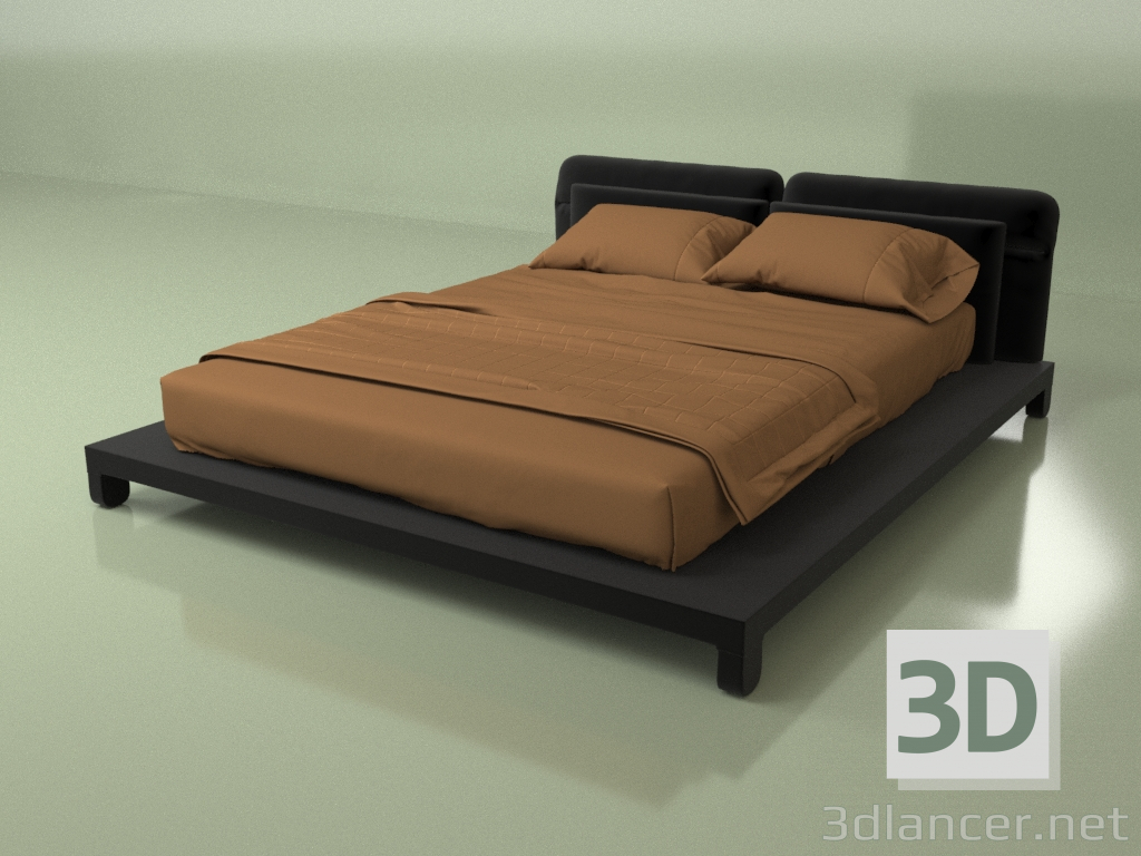3D modeli Svoya yatak 2000x1600 - önizleme