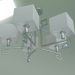 modèle 3D Lustre de plafond Alma 60115-5 (chromé) - preview
