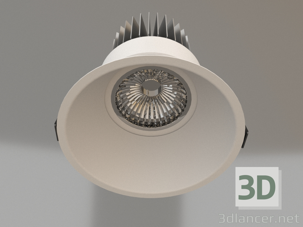 3d model Recessed luminaire (C0073) - preview