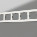 3d model Frame for 5 posts (aluminum) - preview