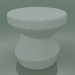 modèle 3D Table d'appoint, tabouret InOut (47, céramique blanche) - preview