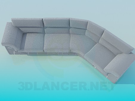 3D Modell Sofa - Vorschau