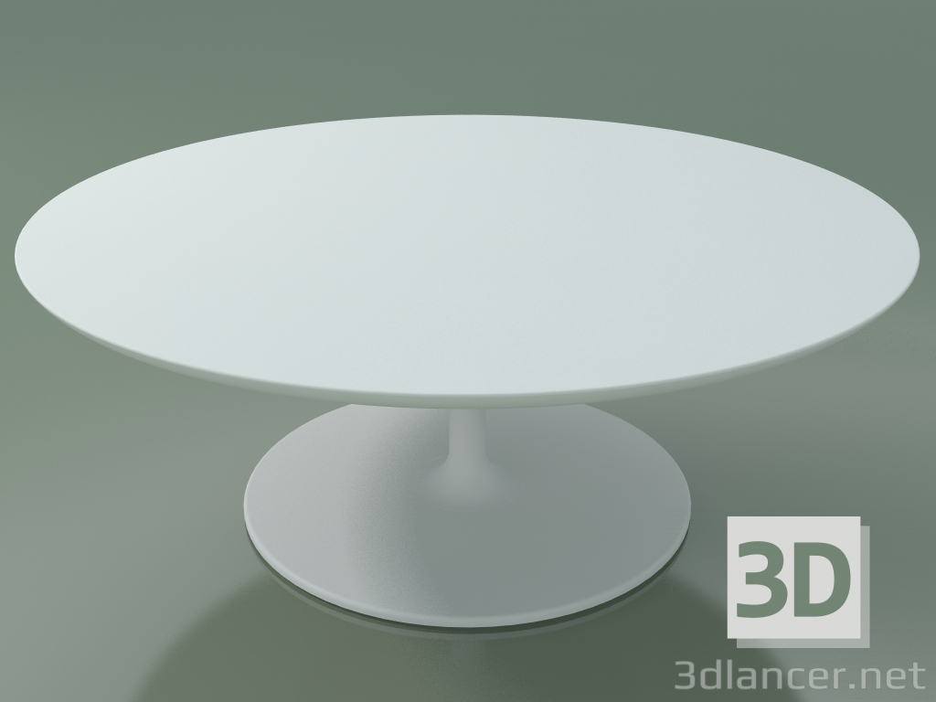 3d model Coffee table round 0721 (H 35 - D 90 cm, F01, V12) - preview