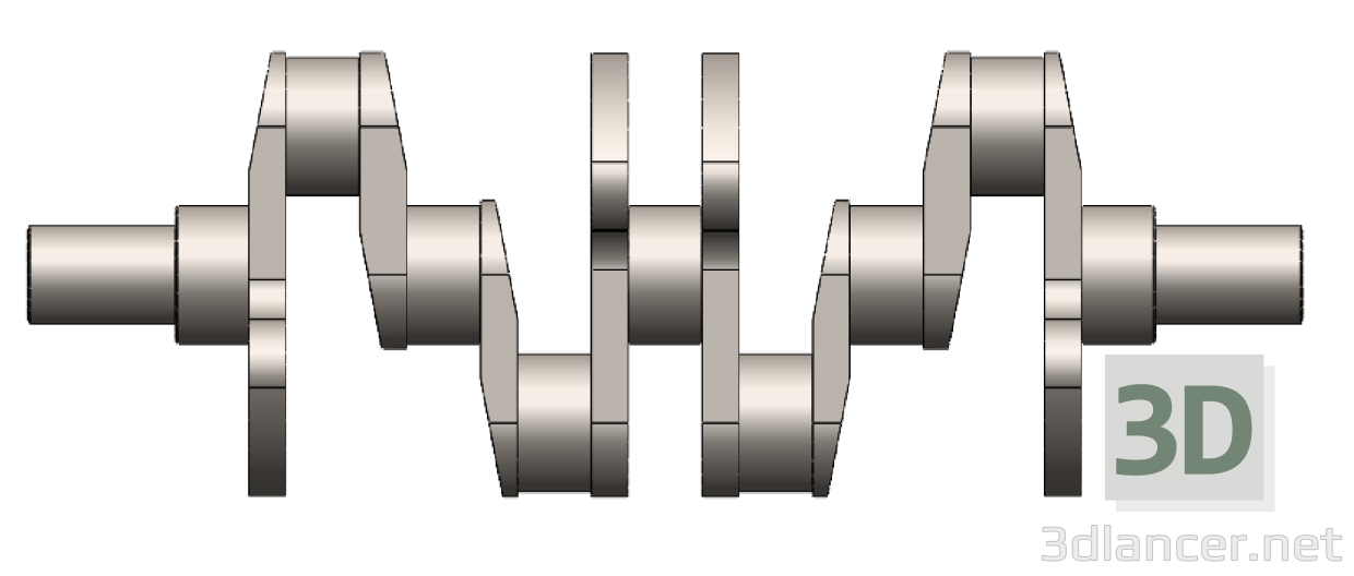 3d model Crankshaft 79693