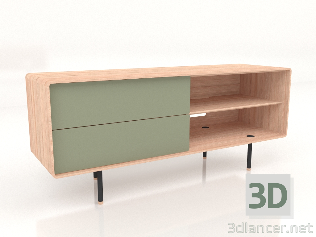3d model Buffet Fina 150 (Olive) - preview