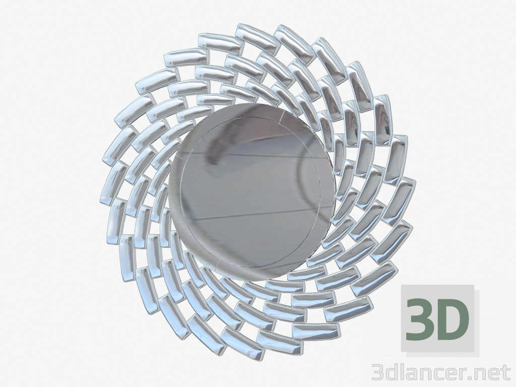 3D Modell Spiegel für Wand (RN0030) - Vorschau