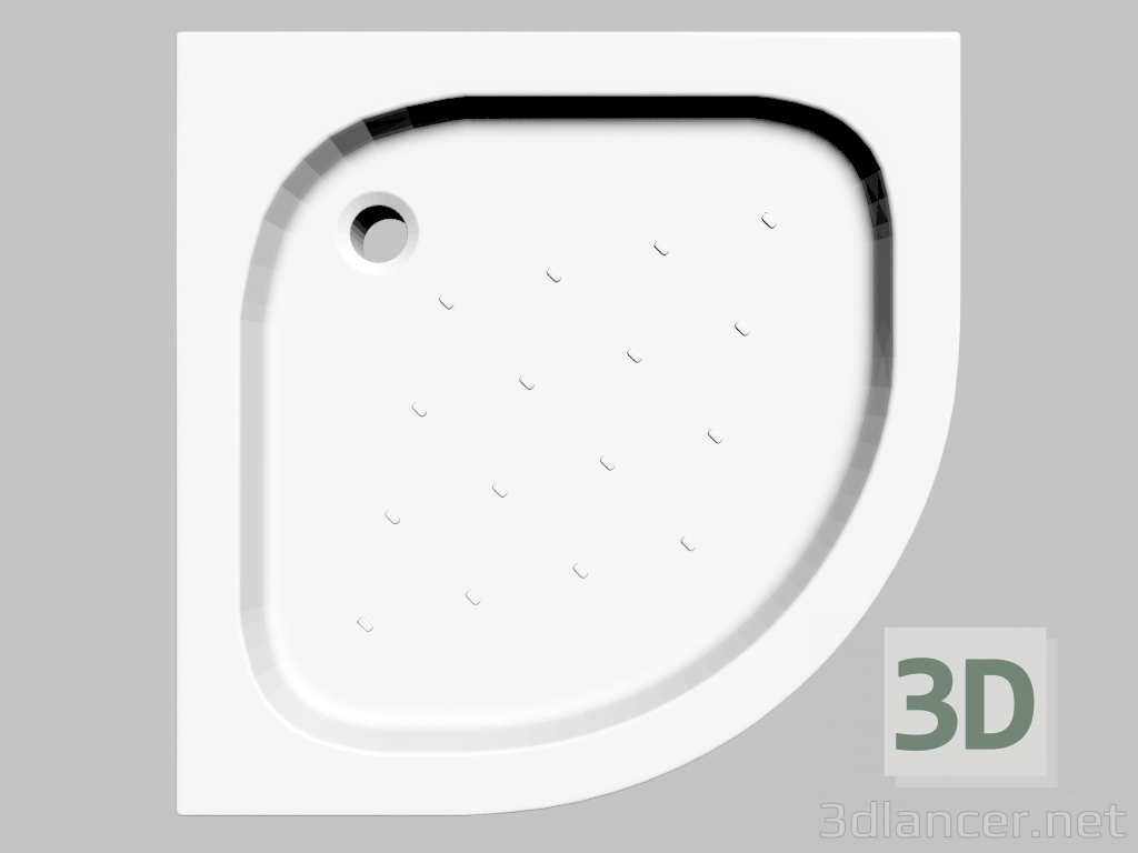 modèle 3D Palette semi-circulaire 80 cm Standart Neuf (KTA 054B) - preview