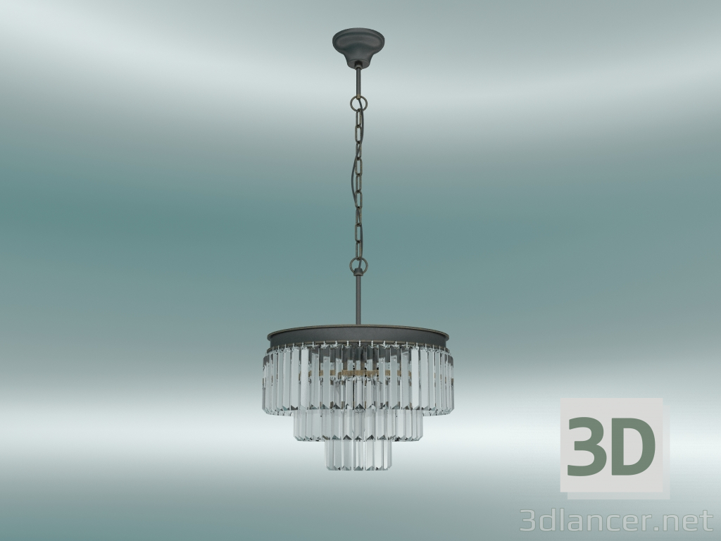 3d model Gatsby Chandelier (5966-3 + 1) - preview