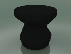 Mesa de apoio, tamborete InOut (47, cerâmica antracite cinza)