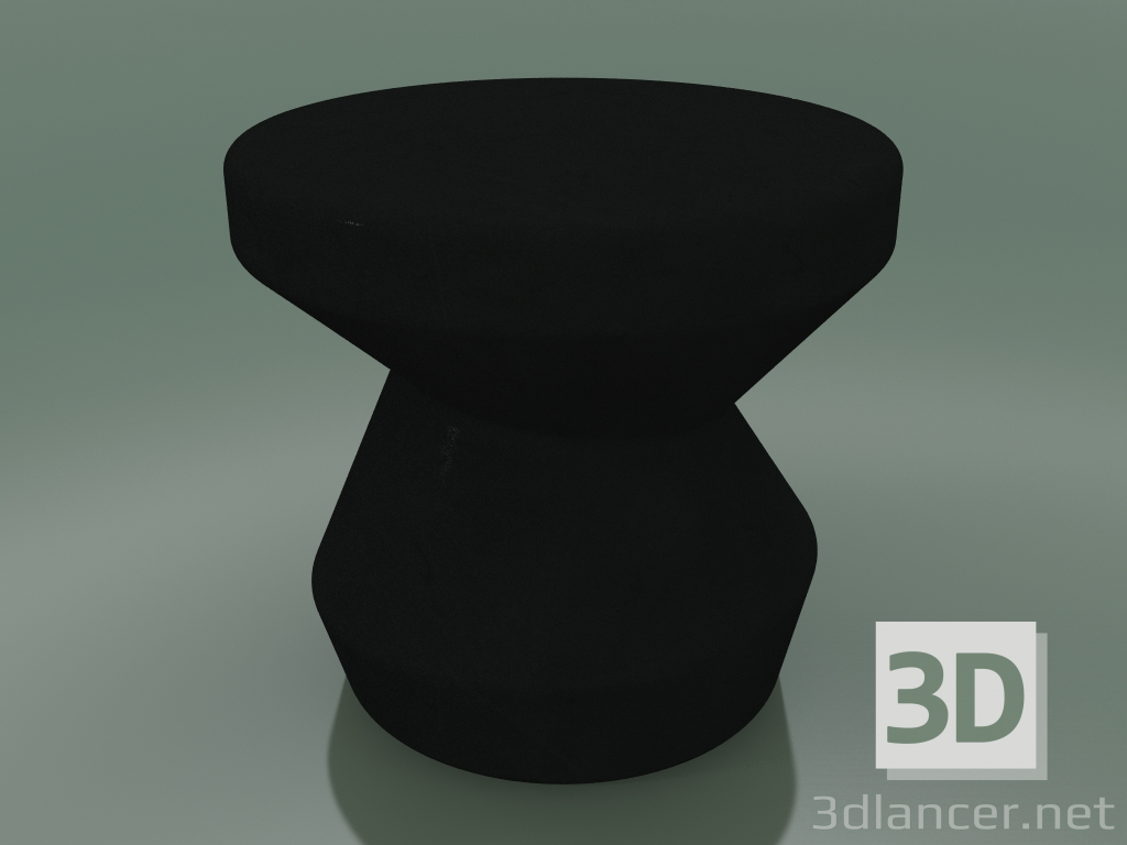 modello 3D Tavolino di servizio, sgabello InOut (47, ceramica grigio antracite) - anteprima