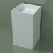 3D modeli Ayaklı lavabo (03UN26301, Glacier White C01, L 48, P 50, H 85 cm) - önizleme