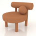 3d модель Стул Low Chair Gropius CS1 (оранжевый) – превью