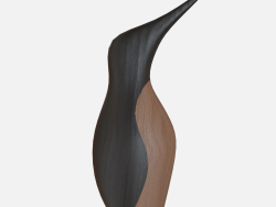 pinguino di legno