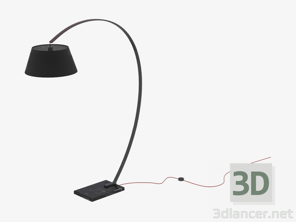 3d model Floor lamp Arc - preview