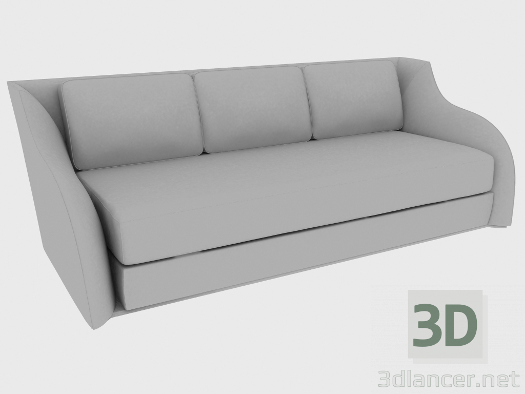 modèle 3D Canapé REY SOFA (237x105xH83) - preview