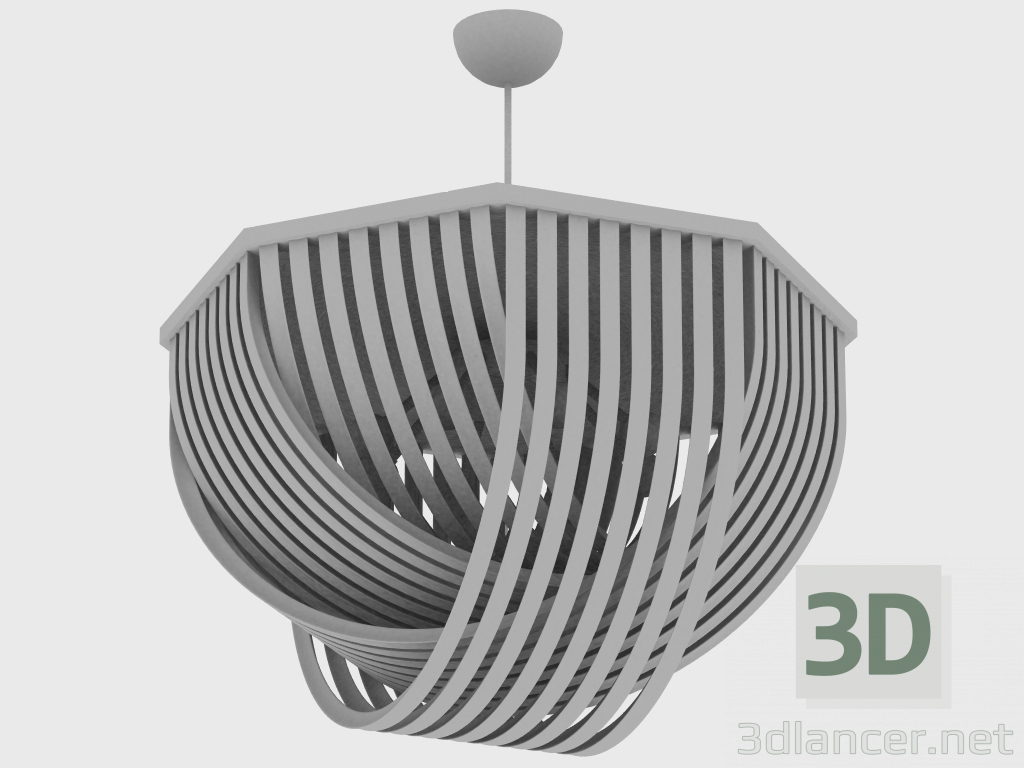 modello 3D Lampadario ELISABETH LUMINAIRE (80x80xH80) - anteprima