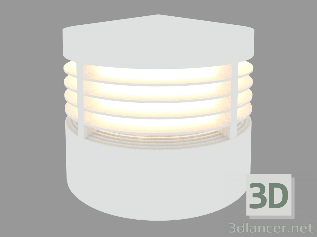 3d модель Світильник-стовпчик REEF WITH GRILL (S5275) – превью