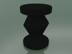 Side table, InOut stool (48, Anthracite Gray Ceramic)