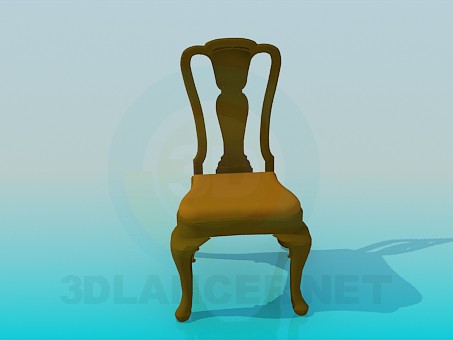 3d модель Стул – превью 3d модель Стул – превью