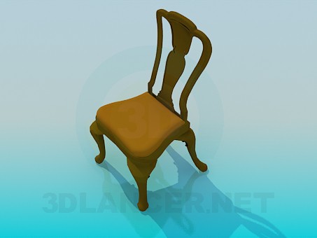3d модель Стул – превью 3d модель Стул – превью
