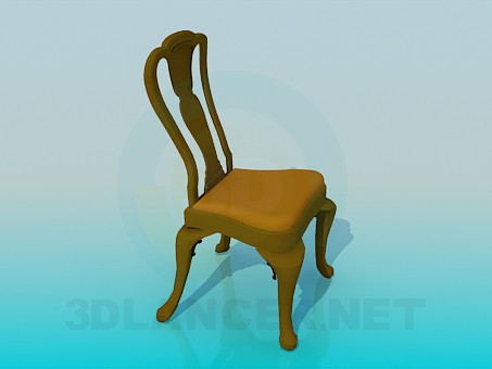 3d модель Стул – превью 3d модель Стул – превью