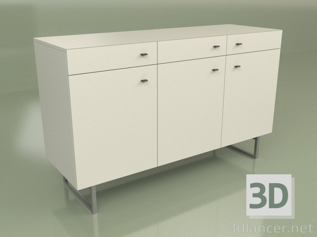 3d model Chest of drawers Lf 230 (Ash) - preview