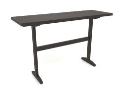 Table console KT 12 (1200x400x750, bois brun foncé)