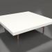 3d model Square coffee table (Agate gray, DEKTON Zenith) - preview