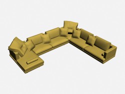 Sofa corner Incumbents line 4