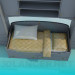 3d model Set in the bedroom - preview