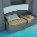 3d model Set in the bedroom - preview