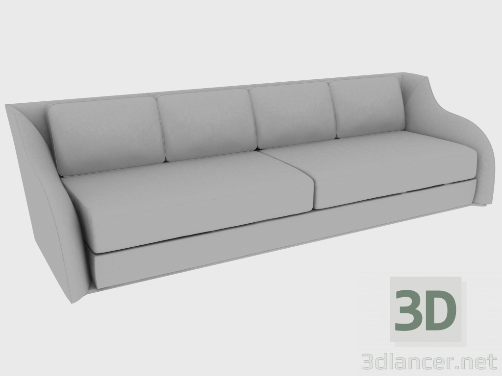 modèle 3D Canapé REY SOFA (302x105xH83) - preview