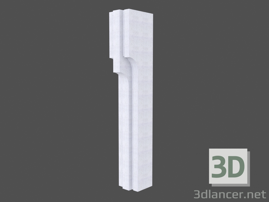 3D Modell Balustrade (BB100M) - Vorschau