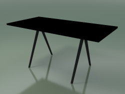 Table rectangulaire 5402 (H 74 - 79x159 cm, mélamine N02, V44)