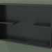 3d model Caja abierta con estantes (90U31003, Deep Nocturne C38, L 72, P 12, H 48 cm) - vista previa
