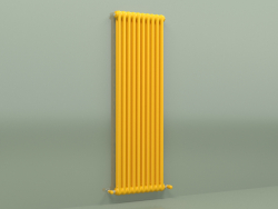 Радиатор TESI 2 (H 1500 10EL, Melon yellow - RAL 1028)