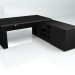3 डी मॉडल वर्क टेबल मिटो हाइट एडजस्टेबल MITF28RP (1990x2080) - पूर्वावलोकन