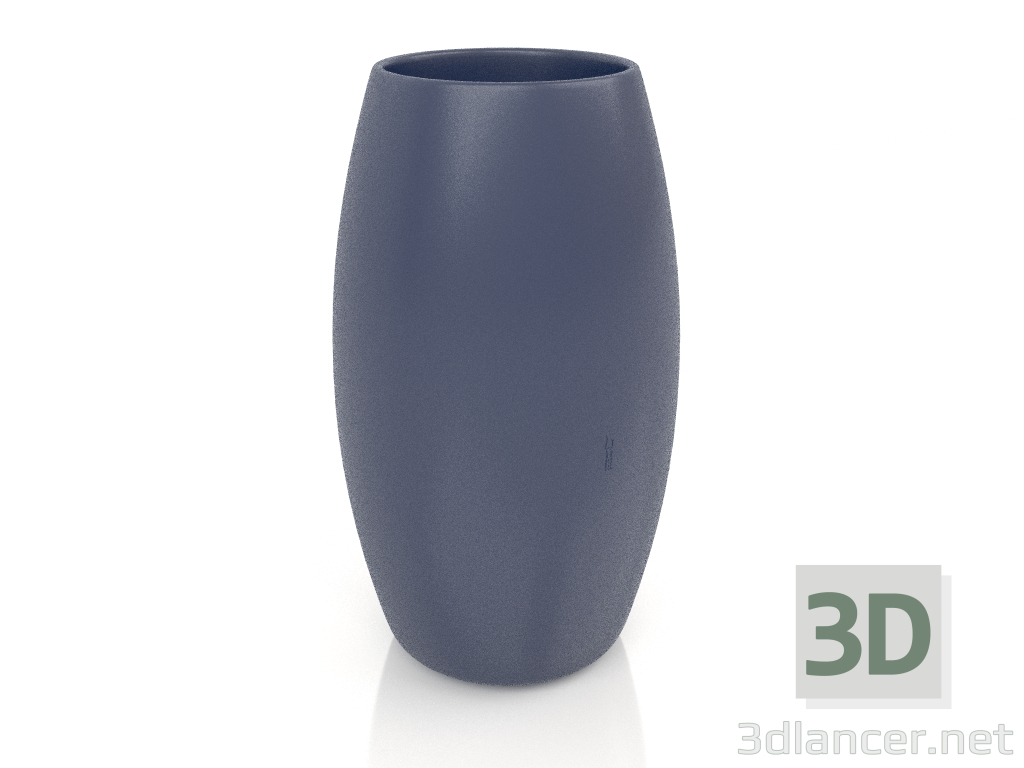 3d model Plant pot 2 (Night blue) - preview