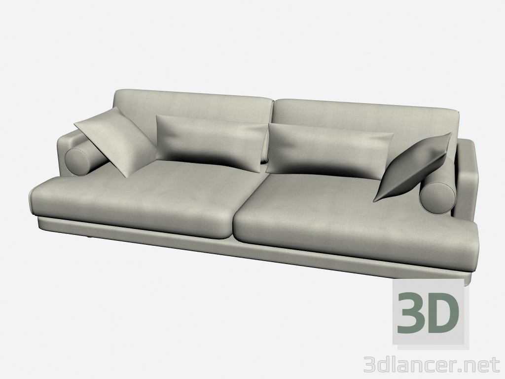 3D modeli Kanepe Incumbents yumuşak 1 - önizleme