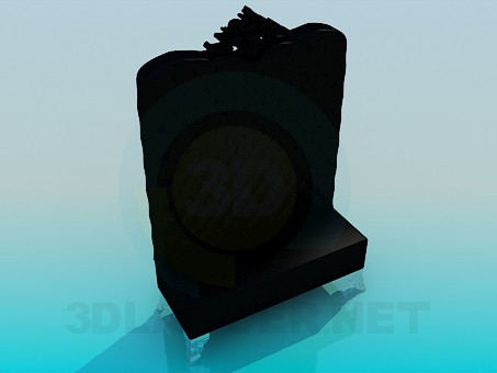 modelo 3D Silla en la pared - escuchar modelo 3D Silla en la pared - escuchar