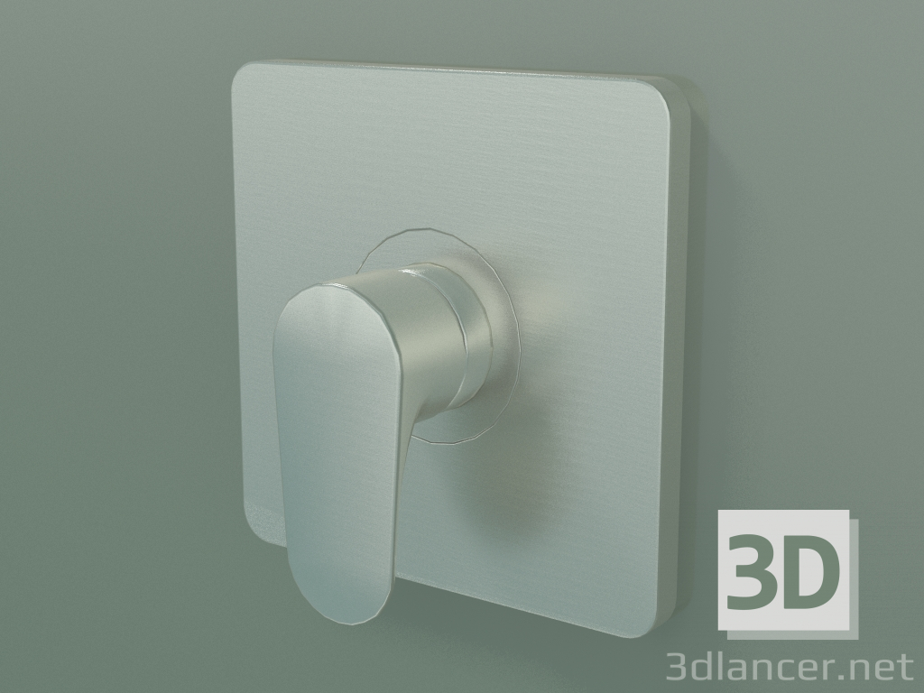 3D modeli Ankastre montaj için duş bataryası (34625820) - önizleme