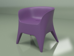 Кресло Obie Arm (фиолетовый)