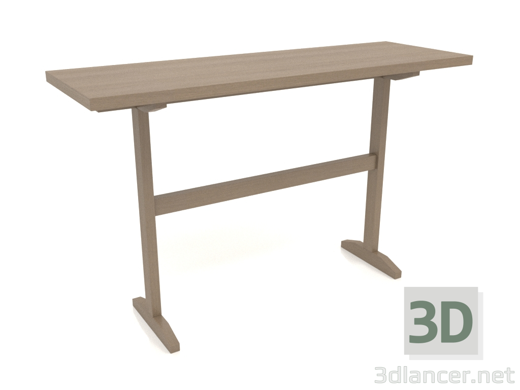 modello 3D Consolle KT 12 (1200x400x750, grigio legno) - anteprima