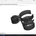 Porta cochecito 3D modelo Compro - render